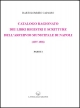Catalogo ragionato dei libri registri e scritture dell'archivio municipale di Napoli (1387-1896)